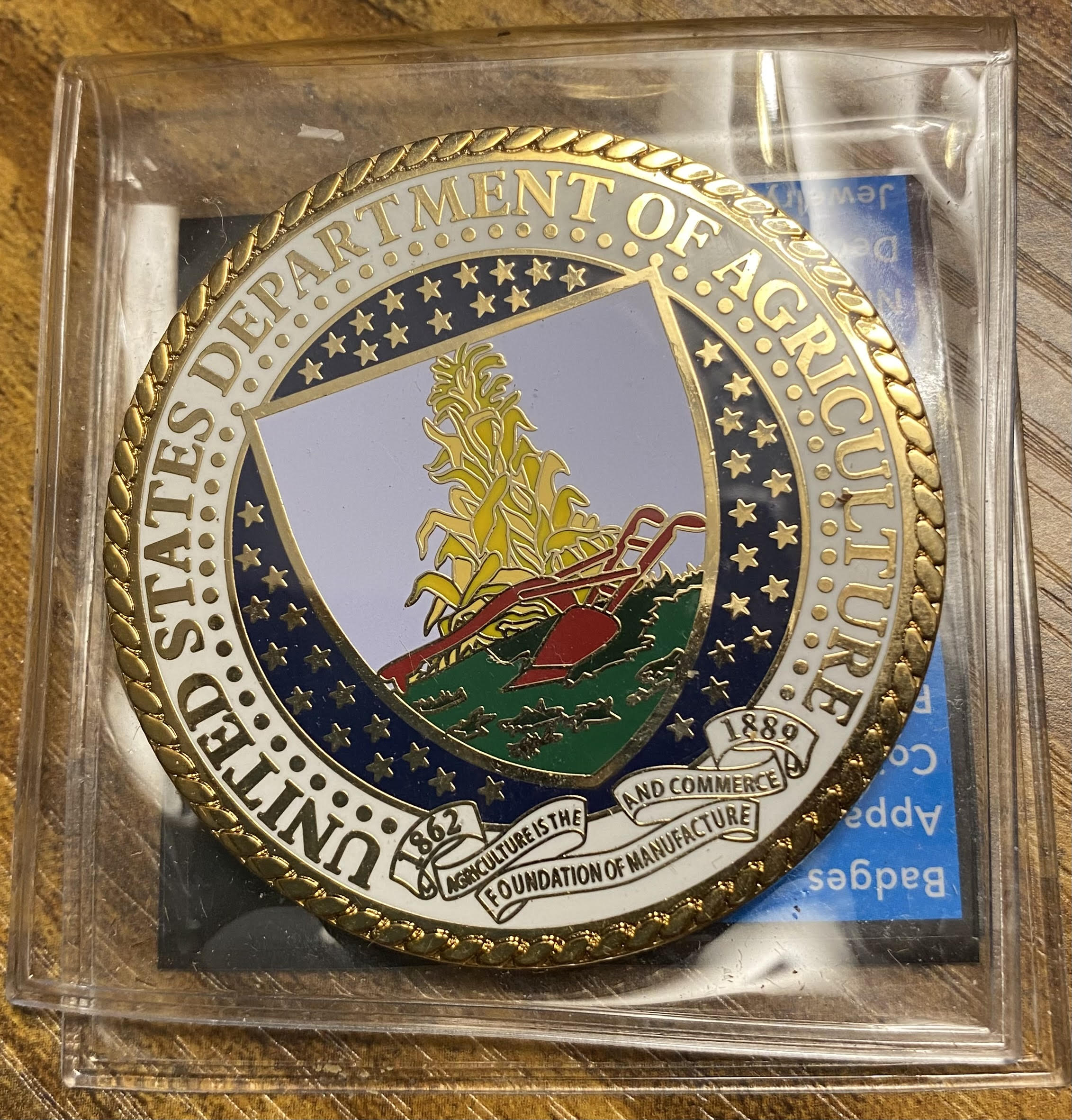 73rd Secretary's Honor Award Recipient coin, back