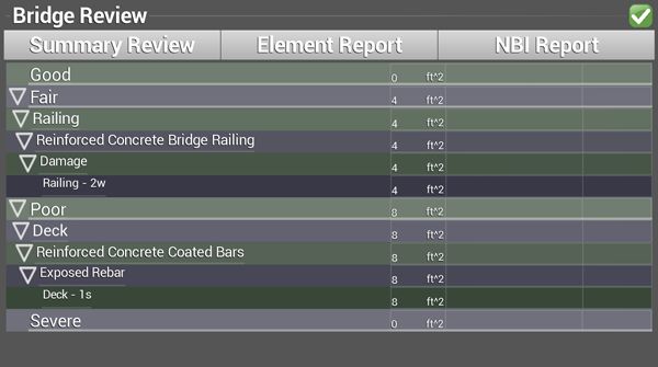 3DBridgE Summary Review tab