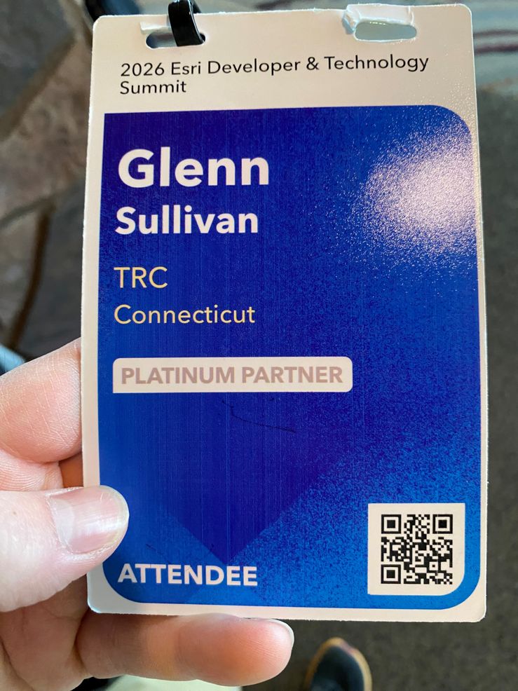 Glenn Sullivan's 2026 Esri Developer & Technology Summit badge