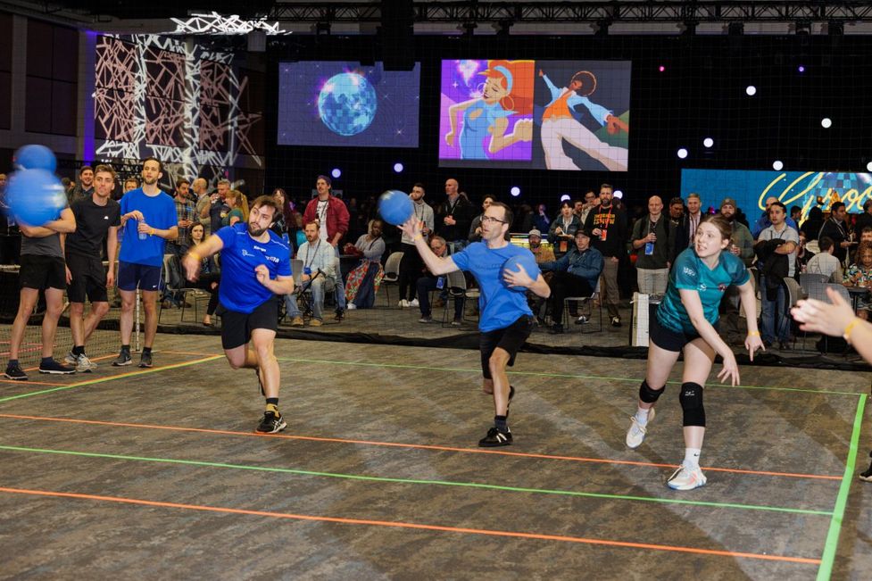 Dodgeball event at the 2026 Esri Developer & Technology Summit