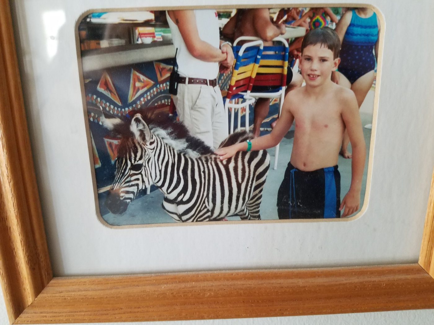 Glenn with animal friends